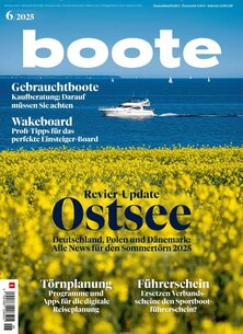 Titelblatt der Zeitschrift boote Leser werben