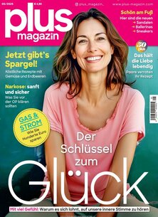 Titelblatt der Zeitschrift plus Magazin im Geschenkabo