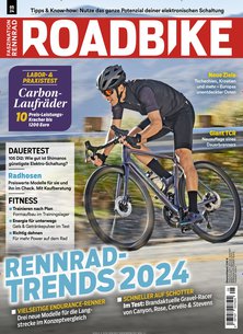 Titelblatt der Zeitschrift RoadBIKE Leser werben