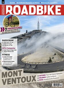 Titelblatt der Zeitschrift RoadBIKE im Geschenkabo