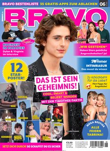 Titelblatt der Zeitschrift BRAVO im Geschenkabo