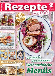 Titelblatt der Zeitschrift Rezepte mit Pfiff im Geschenkabo