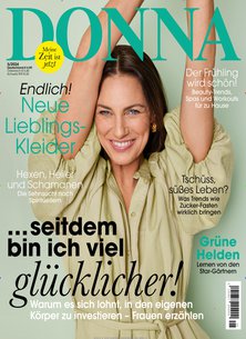 Titelblatt der Zeitschrift DONNA im Geschenkabo