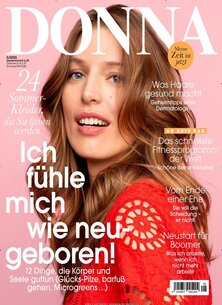 Titelblatt der Zeitschrift DONNA im Prämienabo