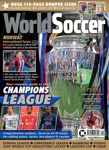 Titelblatt der Zeitschrift WORLD SOCCER im Prämienabo