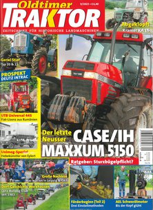 Titelblatt der Zeitschrift Oldtimer Traktor im Prämienabo