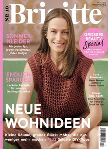 Titelblatt der Zeitschrift Brigitte im Geschenkabo