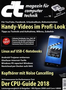Titelblatt der Zeitschrift c't Plus im Prämienabo