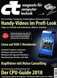 Titelblatt der Zeitschrift c't Plus Leser werben