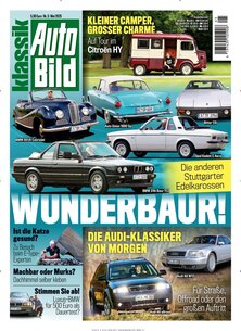 Titelblatt der Zeitschrift Auto Bild Klassik Leser werben