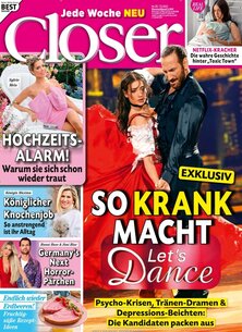 Titelblatt der Zeitschrift Closer im Geschenkabo