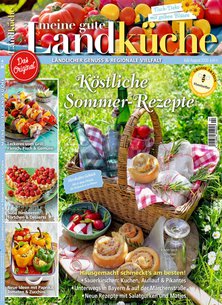 Titelblatt der Zeitschrift meine gute Landküche im Prämienabo