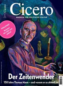 Titelblatt der Zeitschrift Cicero Leser werben