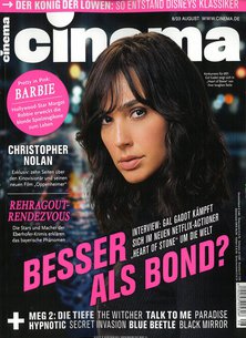 Titelblatt der Zeitschrift cinema im Prämienabo