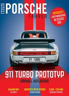 Titelblatt der Zeitschrift PORSCHE FAHRER im Prämienabo