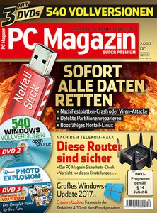 Titelblatt der Zeitschrift PC Magazin Super Leser werben