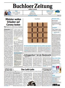 Titelblatt der Zeitschrift Buchloer Zeitung