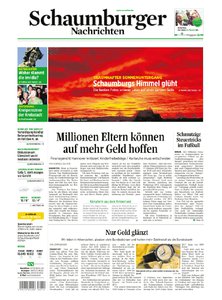 Titelblatt der Zeitschrift Schaumburger Nachrichten