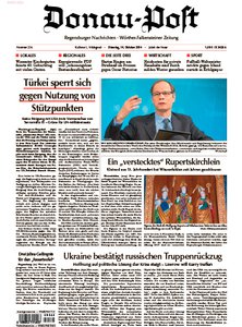 Titelblatt der Zeitschrift Donau-Post