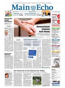 Titelblatt der Zeitschrift Main-Echo