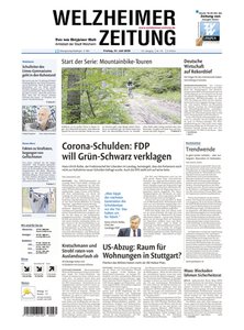 Titelblatt der Zeitschrift Welzheimer Zeitung