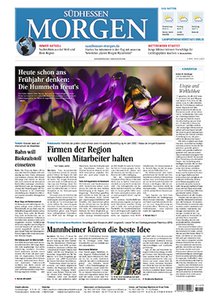 Titelblatt der Zeitschrift SÜDHESSEN MORGEN