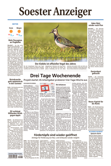 Titelblatt der Zeitschrift Soester Anzeiger