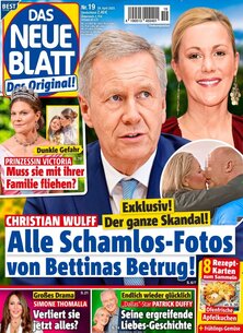 Titelblatt der Zeitschrift DAS NEUE BLATT im Geschenkabo