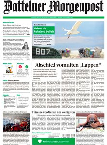 Titelblatt der Zeitschrift Dattelner Morgenpost