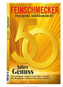 Titelblatt der Zeitschrift DER FEINSCHMECKER im Prämienabo