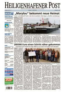 Titelblatt der Zeitschrift Heiligenhafener Post