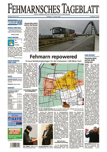 Titelblatt der Zeitschrift Fehmarnsches Tageblatt