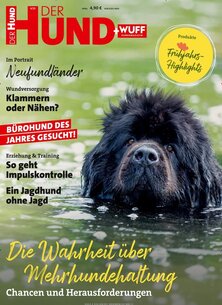 Titelblatt der Zeitschrift DER HUND im Geschenkabo