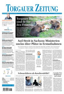 Titelblatt der Zeitschrift Torgauer Zeitung