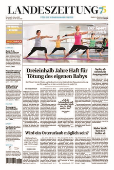 Titelblatt der Zeitschrift Landeszeitung für die Lüneburger Heide