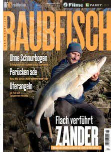 Titelblatt der Zeitschrift DER RAUBFISCH im Prämienabo