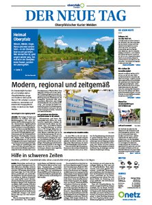 Titelblatt der Zeitschrift Der neue Tag