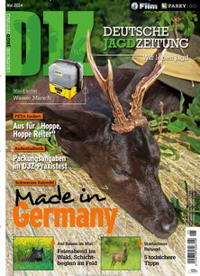 Titelblatt der Zeitschrift DEUTSCHE JAGD ZEITUNG im Prämienabo