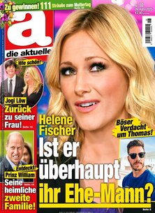 Titelblatt der Zeitschrift die aktuelle Leser werben