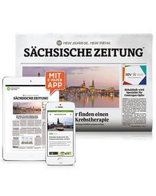 Titelblatt der Zeitschrift Sächsische Zeitung