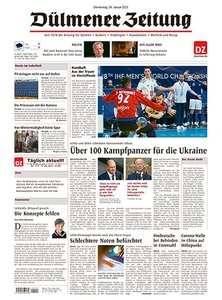 Titelblatt der Zeitschrift Dülmener Zeitung