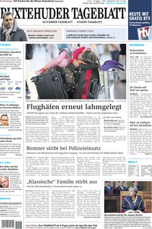 Titelblatt der Zeitschrift Buxtehuder Tageblatt