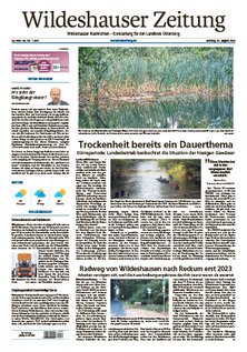 Titelblatt der Zeitschrift Wildeshauser Zeitung