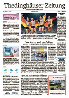 Titelblatt der Zeitschrift Thedinghäuser Zeitung