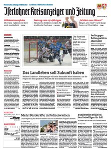 Titelblatt der Zeitschrift Iserlohner Kreisanzeiger