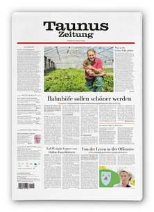 Titelblatt der Zeitschrift Taunus Zeitung