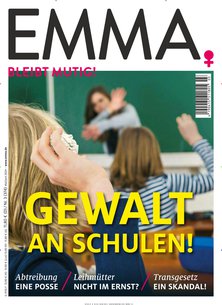 Titelblatt der Zeitschrift EMMA im Prämienabo