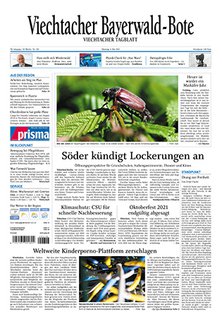 Titelblatt der Zeitschrift Viechtacher Bayerwald-Bote
