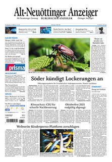 Titelblatt der Zeitschrift Alt-Neuöttinger-Anzeiger
