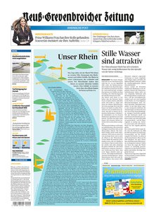 Titelblatt der Zeitschrift Neuss-Grevenbroicher Zeitung